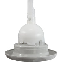 Jet Intl, BWG Cyclone, 5"fd, Roto, Txt Scal, Silver