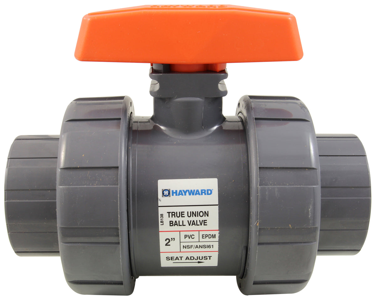 2" PVC TB Valve Socket/Threaded EPDM