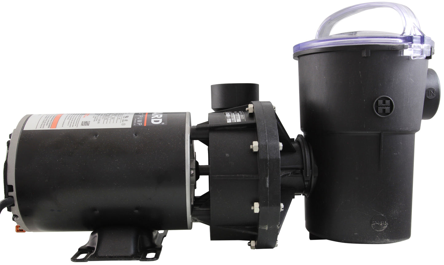 Pompe, Hayward PowerFlo LX, 1,5 ch, 115 V, 1 vitesse, 1-1/2", Nema