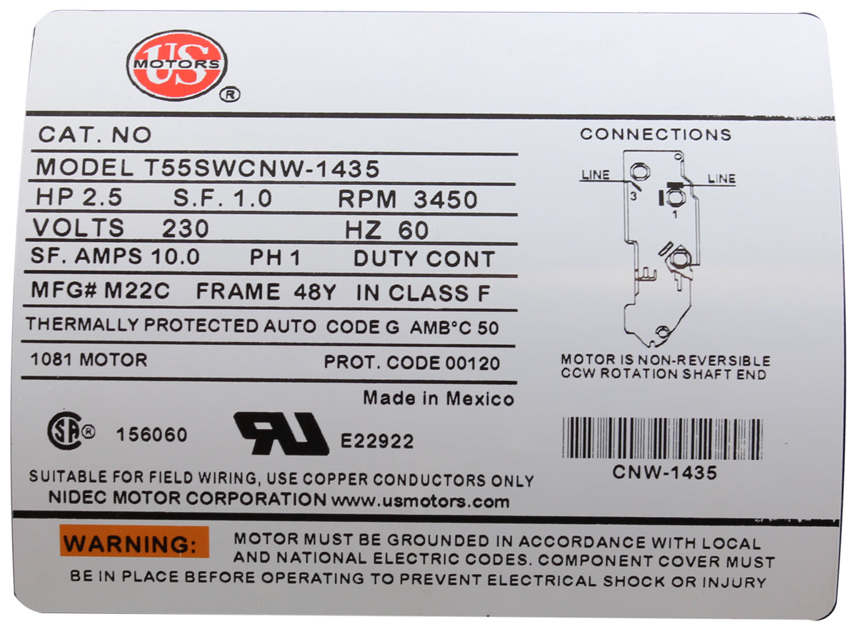 Pump, Sundance Theramax SD, 2.5hp, 230v, 1-Spd, 2", Bracketless