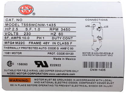 Pompe, Sundance Theramax SD, 2,5 ch, 230 V, 1 vitesse, 2 po, sans support