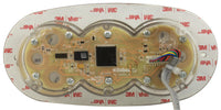 Topside, Balboa, Genuine VL600S, 6 Button, w/o Overlay