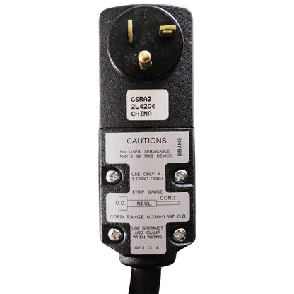 In-Line GFCI, 20A, 115v, 15 foot Cord, Indoor/Outdoor