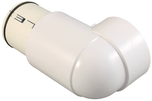 Coude, sortie avec tuyau C2030