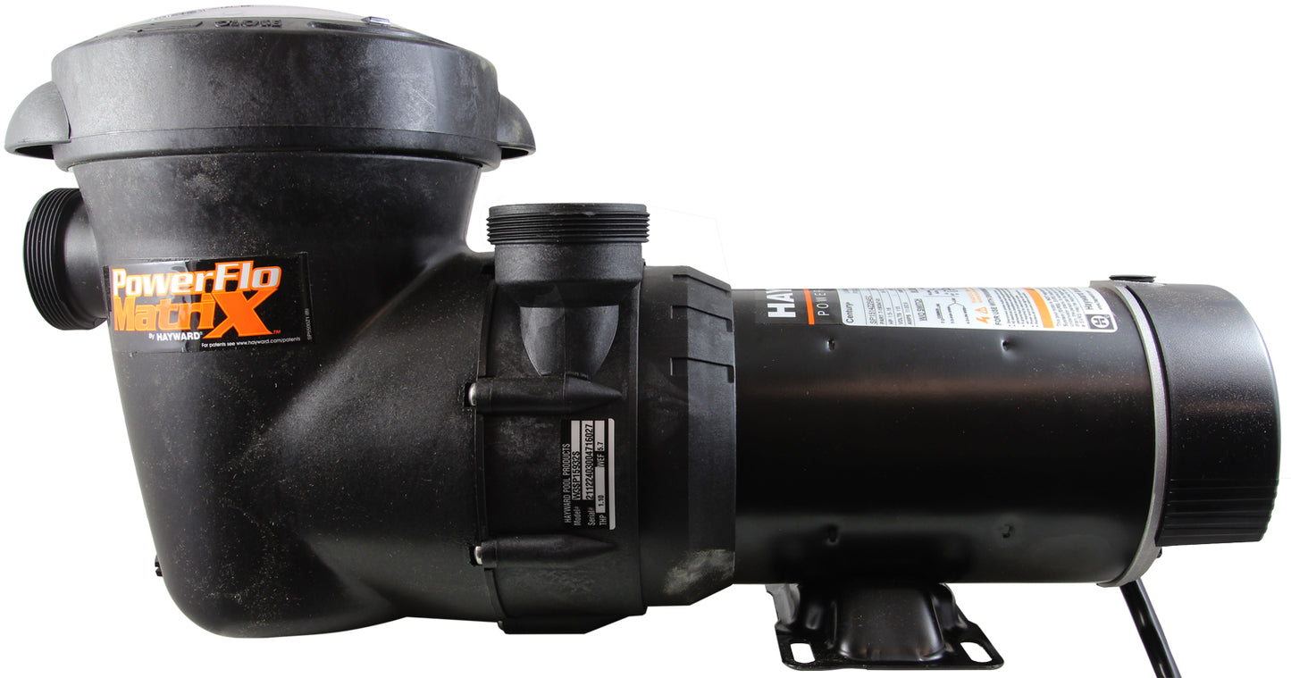 Bomba Hayward PowerFlo, 1,5 hp, 2 velocidades, 115 V, cable de 6 pies