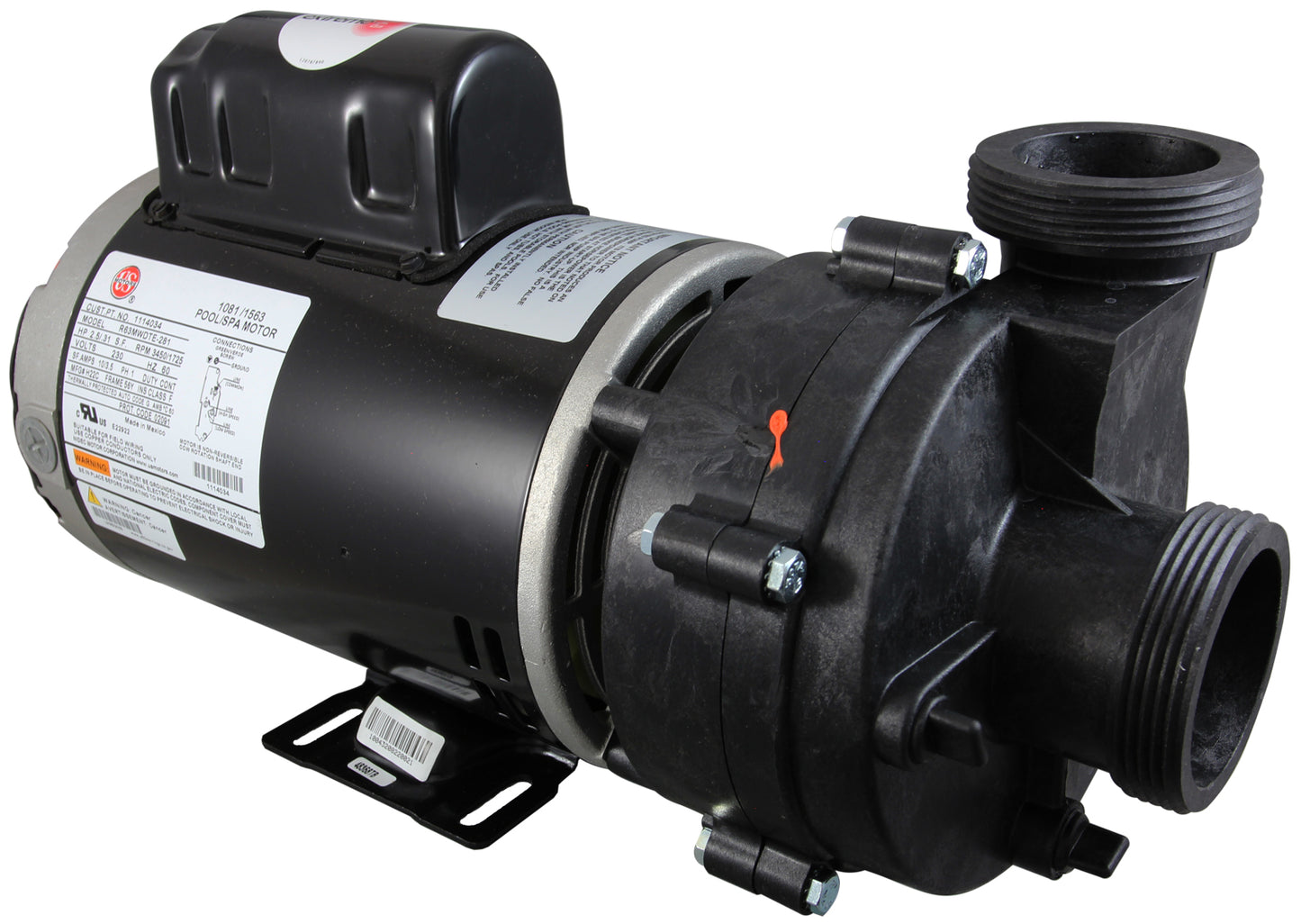 Bomba, BWG Vico Ultimax, 2,5 hp, 2 velocidades, 230 V, 56 Fr, 2"
