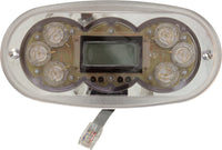 Topside, Balboa, Genuine VL406T, 4 Button, w/o Overlay
