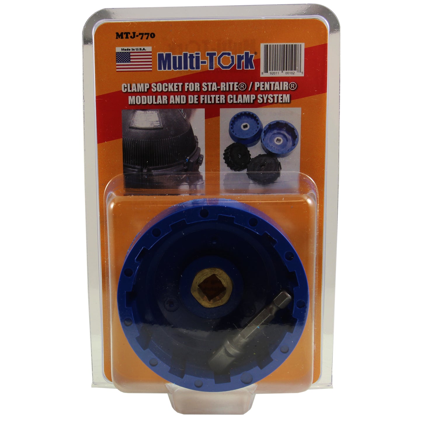 Outil, douille, double géométrie pour système Sta-Rite/Pentair 3