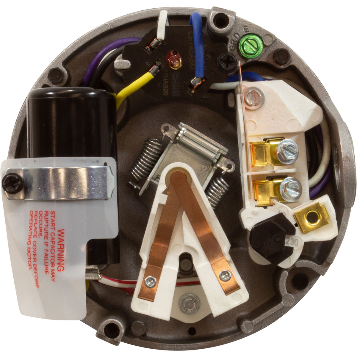 Motor, Cent, 1.5Hp, 115/230V, 1-Sp, Sf1, 56Jfr