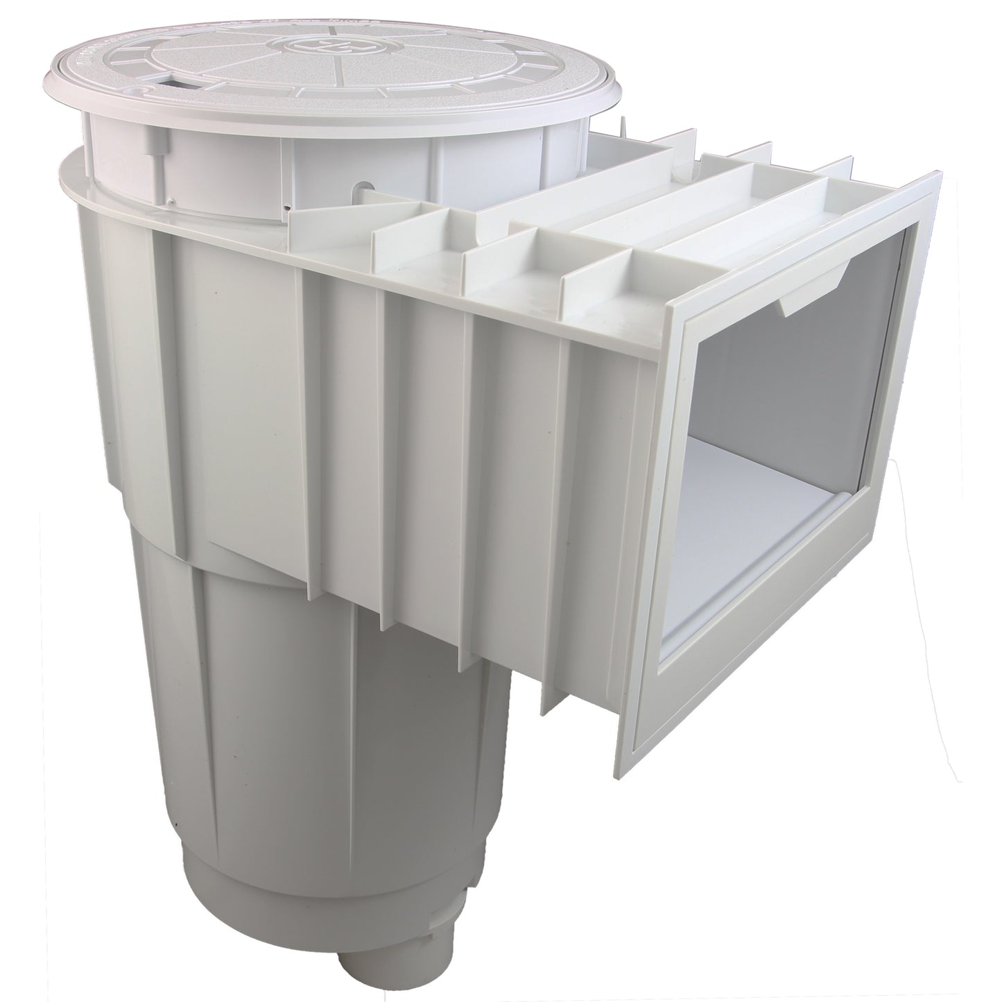 Skimmer Cmplt, Hayward SkimMaster SP1072S2, 2" x 2.5", Wht