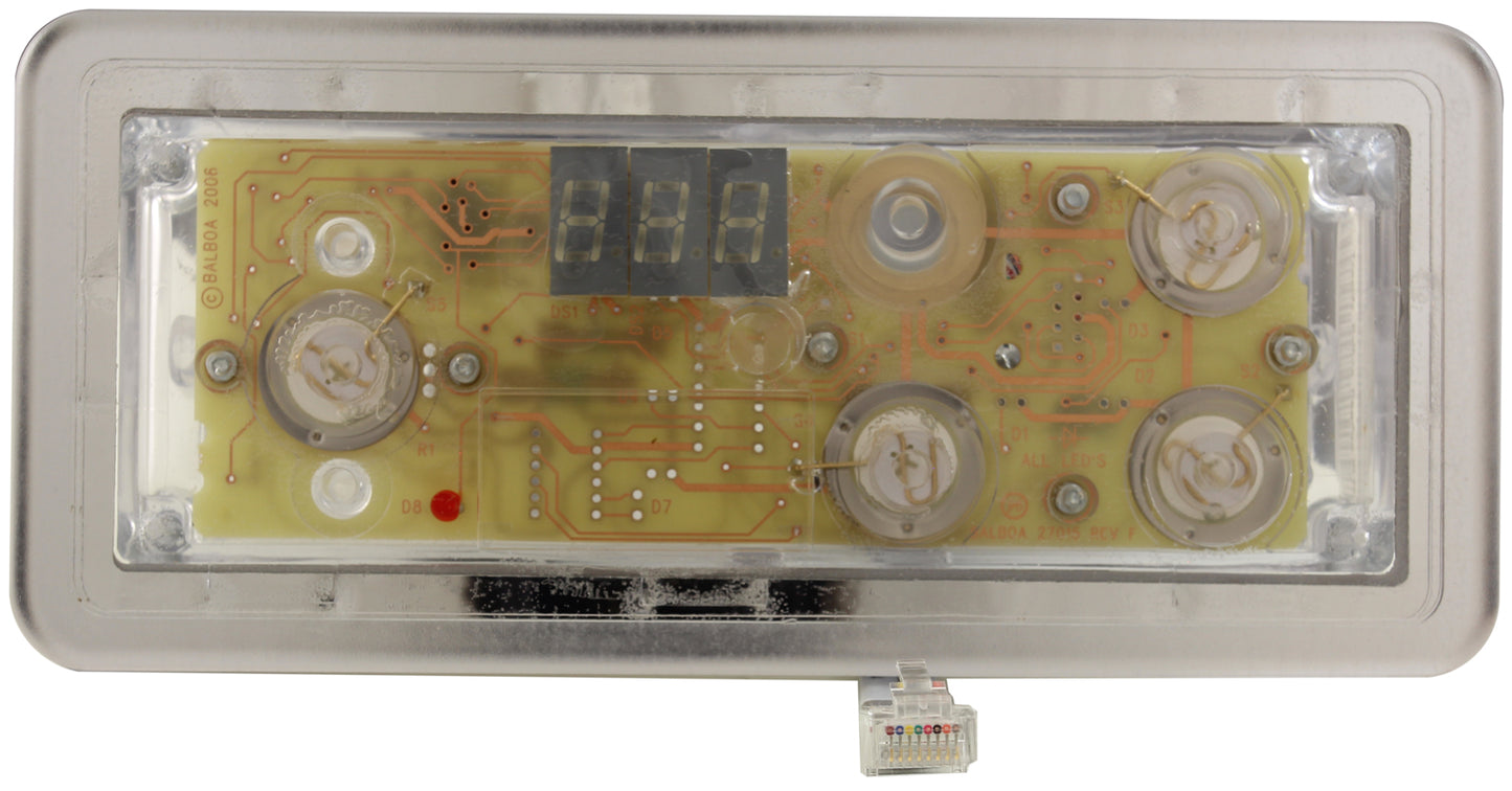 Topside, Balboa, Genuine VL404, 4 Button, w/o Overlay