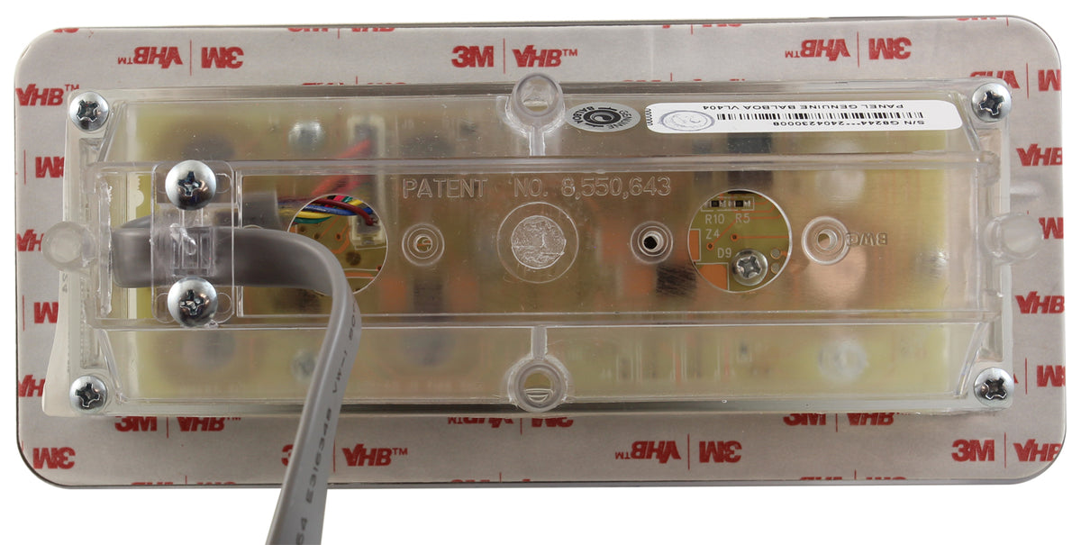 Topside, Balboa, Genuine VL404, 4 Button, w/o Overlay