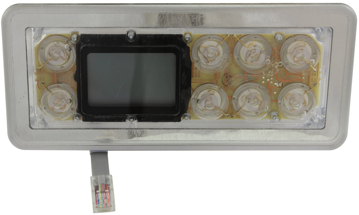 Topside, Balboa, Genuine VL801D, 8 Button, w/o Overlay