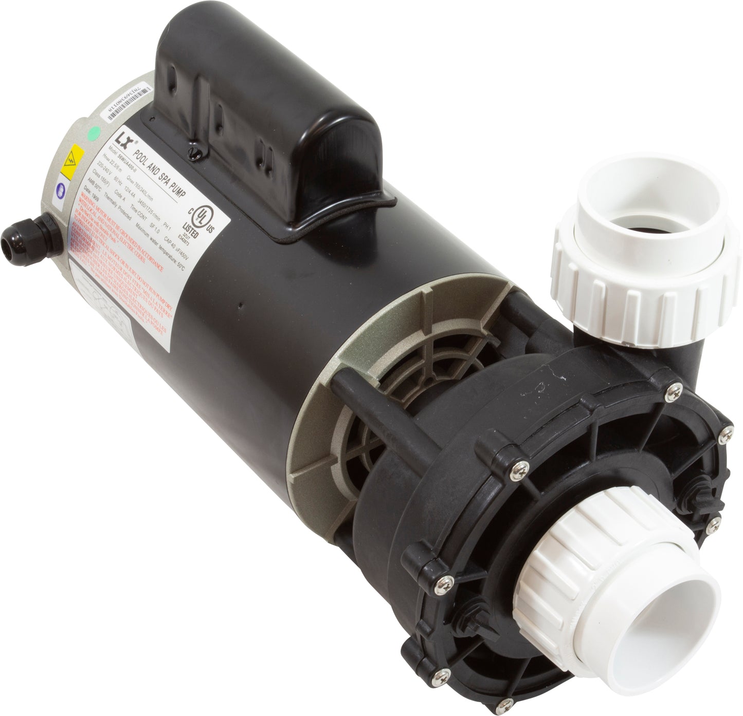 Bomba, LX, 2,5 HP/4,0 HP, 230 V, 2 velocidades, 12 A, 2" de entrada/salida, 56 pies sin patas