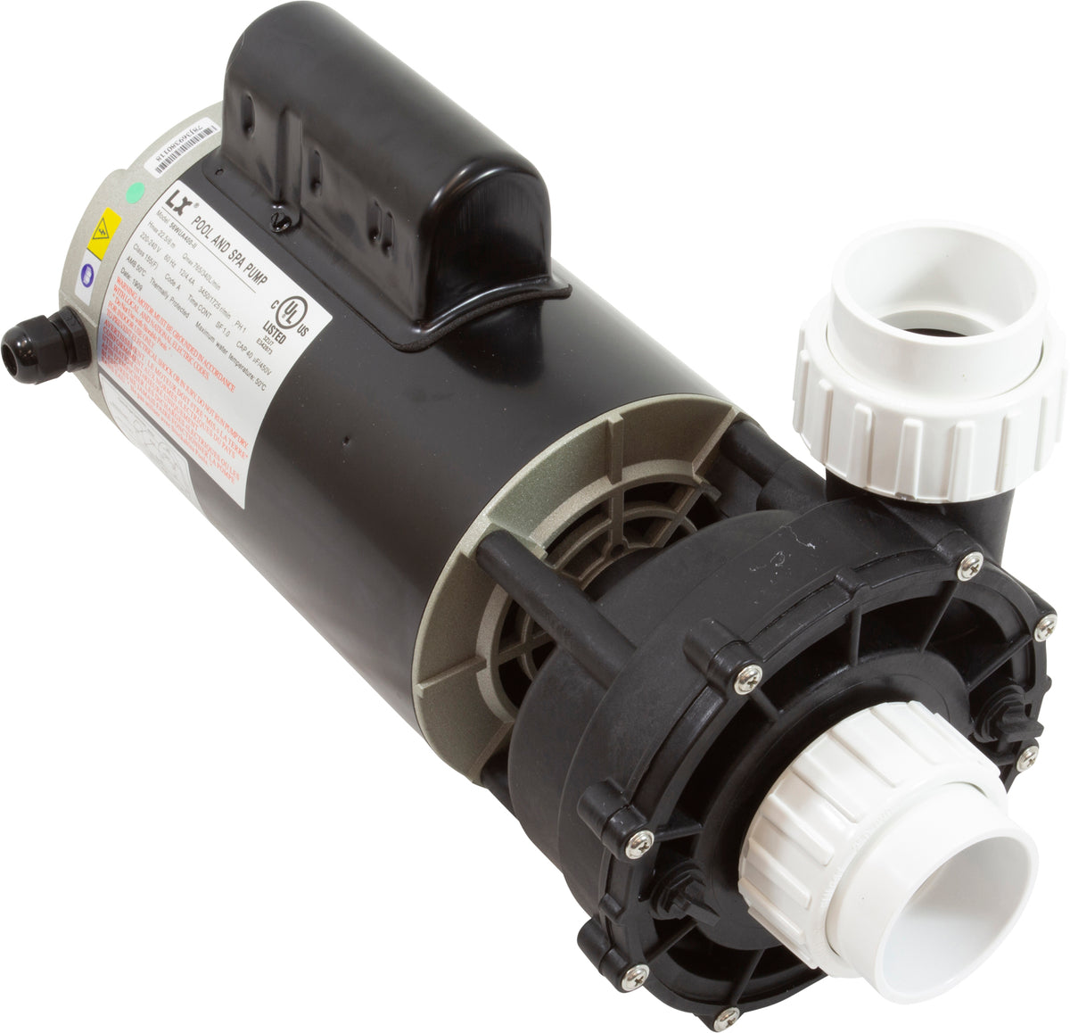 Pump, LX, 2.5HP/4.0HP, 230V, 2-Spd, 12A, 2" In/Out, 56Fr No Feet