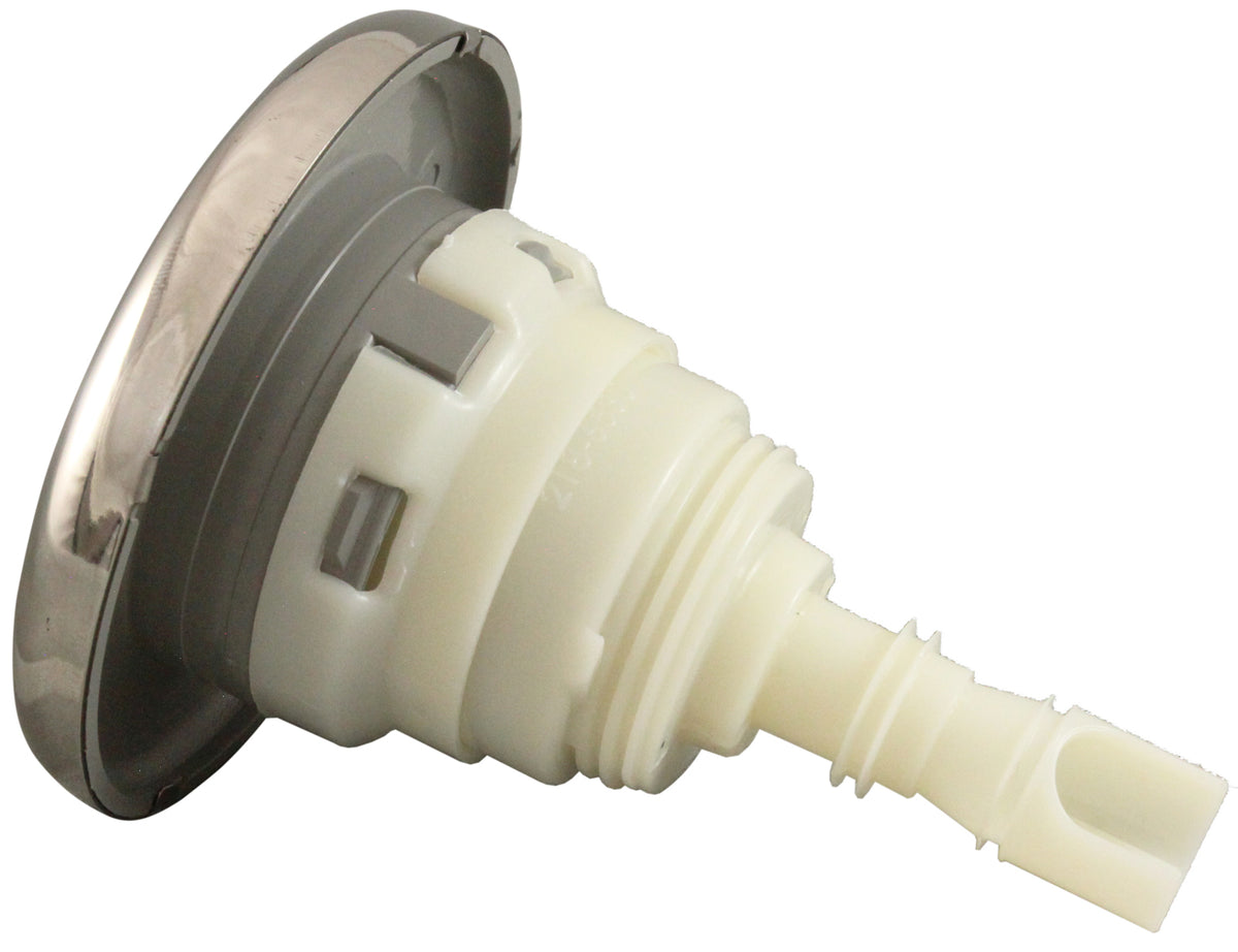 Jet Intl, WW Poly Strm Gun, 3-3/8"fd, TwinRoto, Smth, SS/Gry, Thd