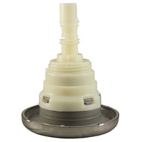 Jet Intl, WW Poly Strm Gun, 3-3/8"fd, TwinRoto, Smth, SS/Gry, Thd