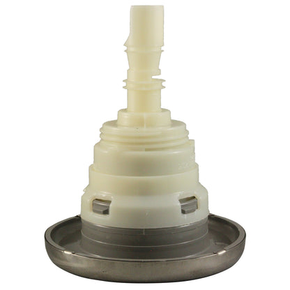 Pistola Jet Intl, WW Poly Strm, 3-3/8" fd, TwinRoto, lisa, acero inoxidable/gris, rosca