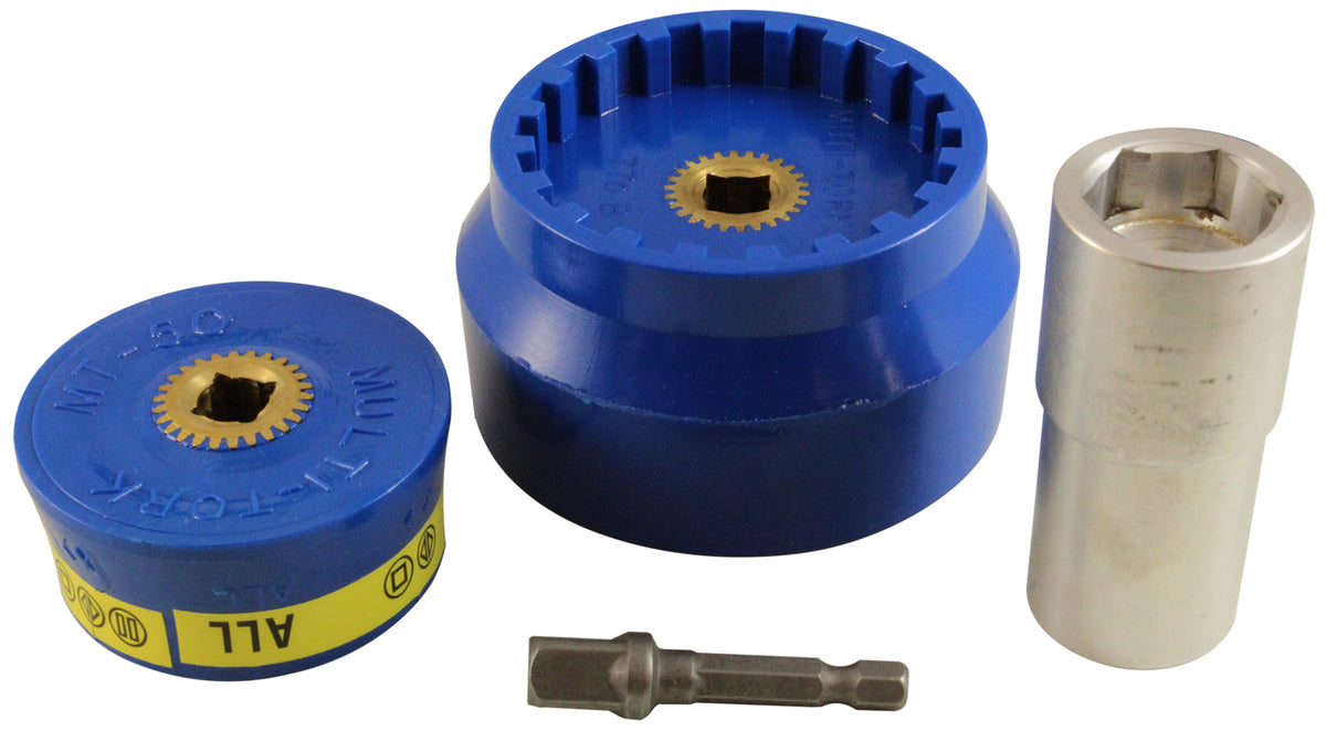 Tool, Socket Set, Multi-Tork, 3 Items
