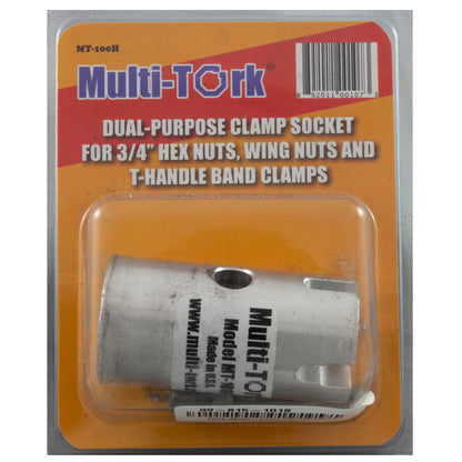 Herramienta Multi-Tork, extremo de zócalo hexagonal de 3/4"/extremo ranurado