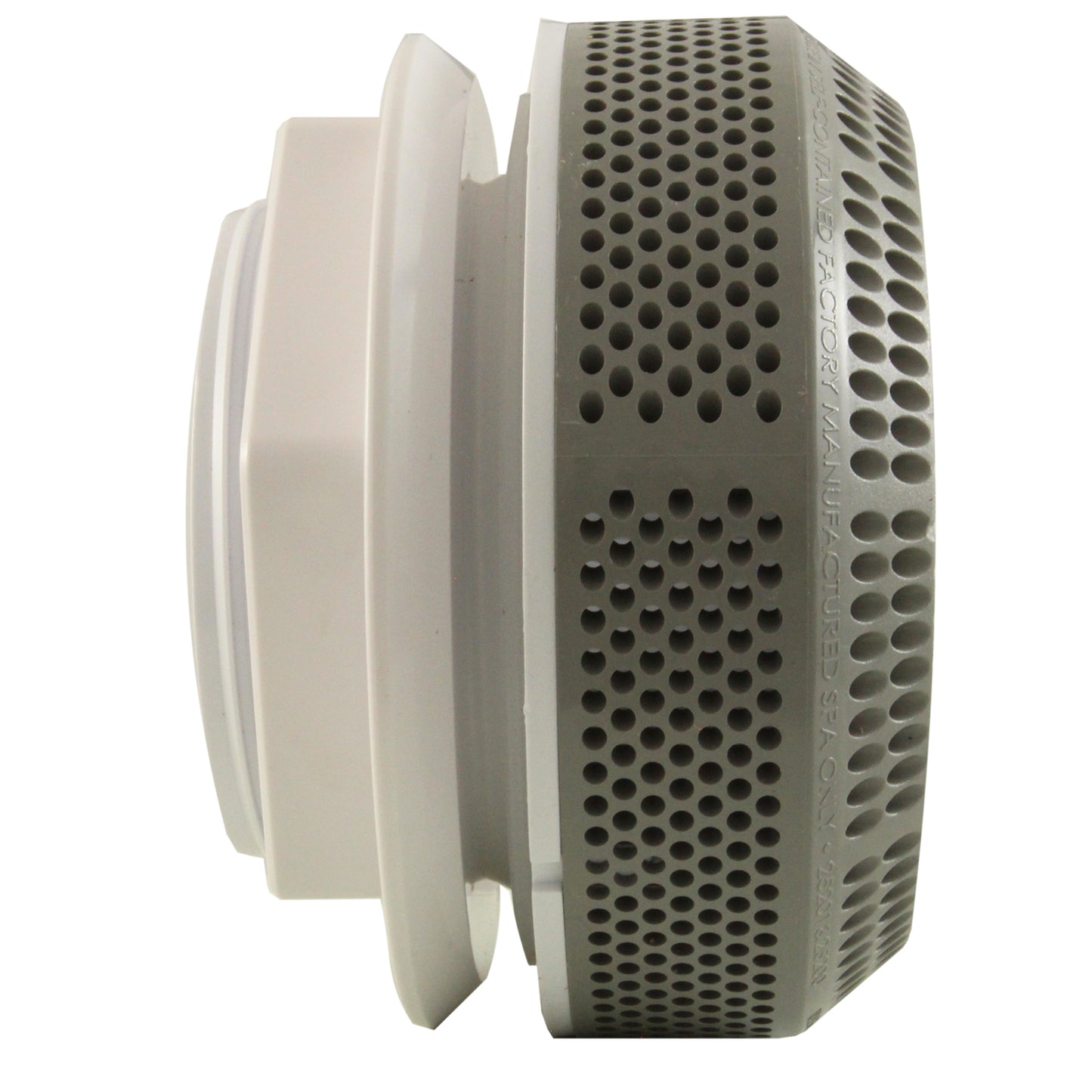 Conjunto de succión, CMP, 2" S, 3-5/16" hs, 170 GPM, gris clásico