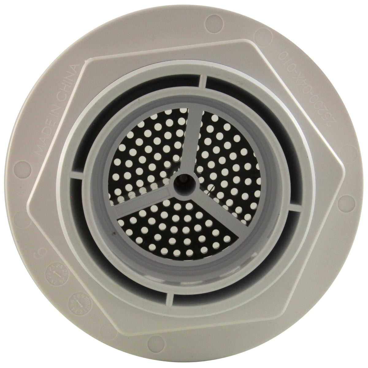 Suction Assembly, CMP, 2"S, 3-5/16"hs, 170GPM, Classic Gray