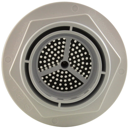 Conjunto de succión, CMP, 2" S, 3-5/16" hs, 170 GPM, gris clásico