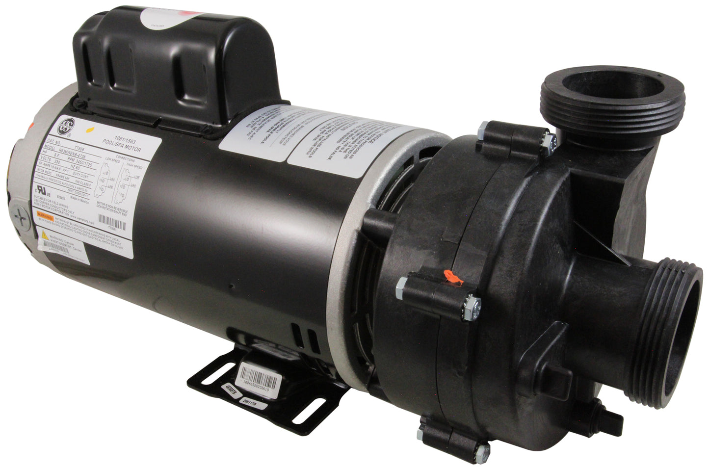 Bomba, Balboa Ultimax, 230 V, 56FR, 5,0 HP, 2 velocidades, 16,4 A/4,8 A, 2"