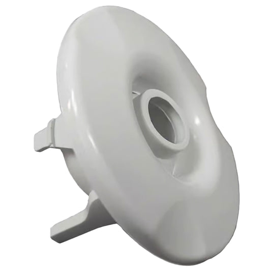Bath Eyeball & Smooth Escutcheon Assembly-Classic White