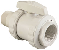 Ball Valve, Hayward, Trimline, 1-1/2"mpt x 1-1/2"fpt, Union