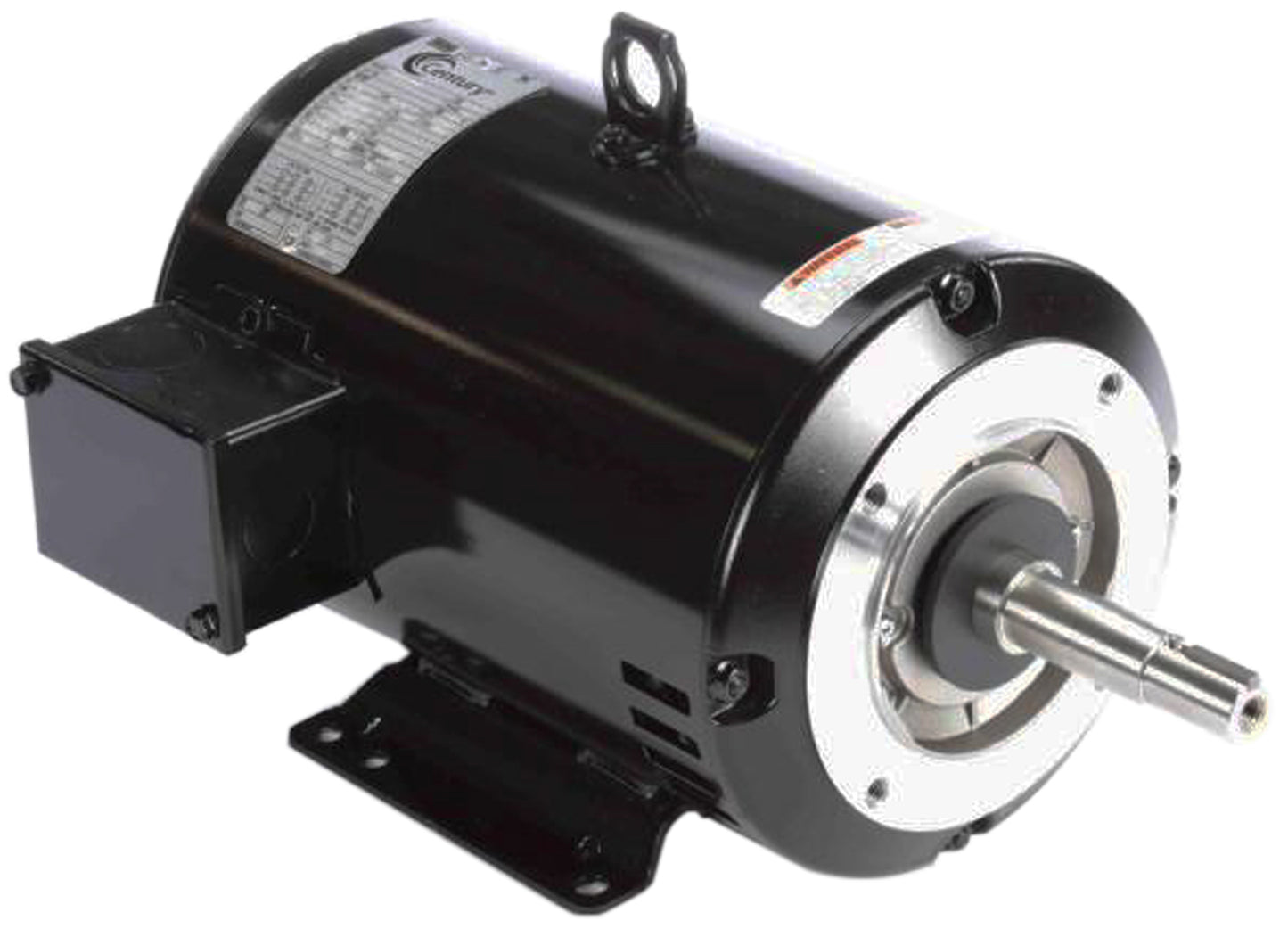 Motor, Century, 5.0hp, 230V/460V, 3Ph, 1-Spd, 182JMZ, EQ