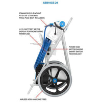 Aspirateur, Hammerhead, 21 pouces, cordon de 40 pieds, service 21