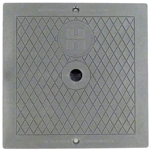 Funda cuadrada gris oscuro