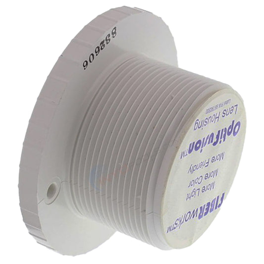 Boîtier d'objectif, Pentair Fiberworks, 1-1/2", Gunite, blanc