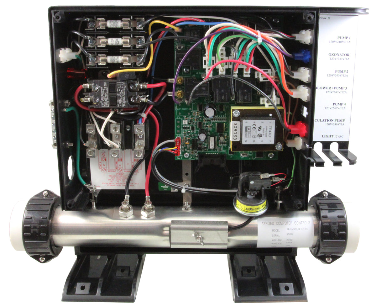 Control, ACC SmarTouch Digital 2000, 4 Pumps, 5.5kw, 115v/230v
