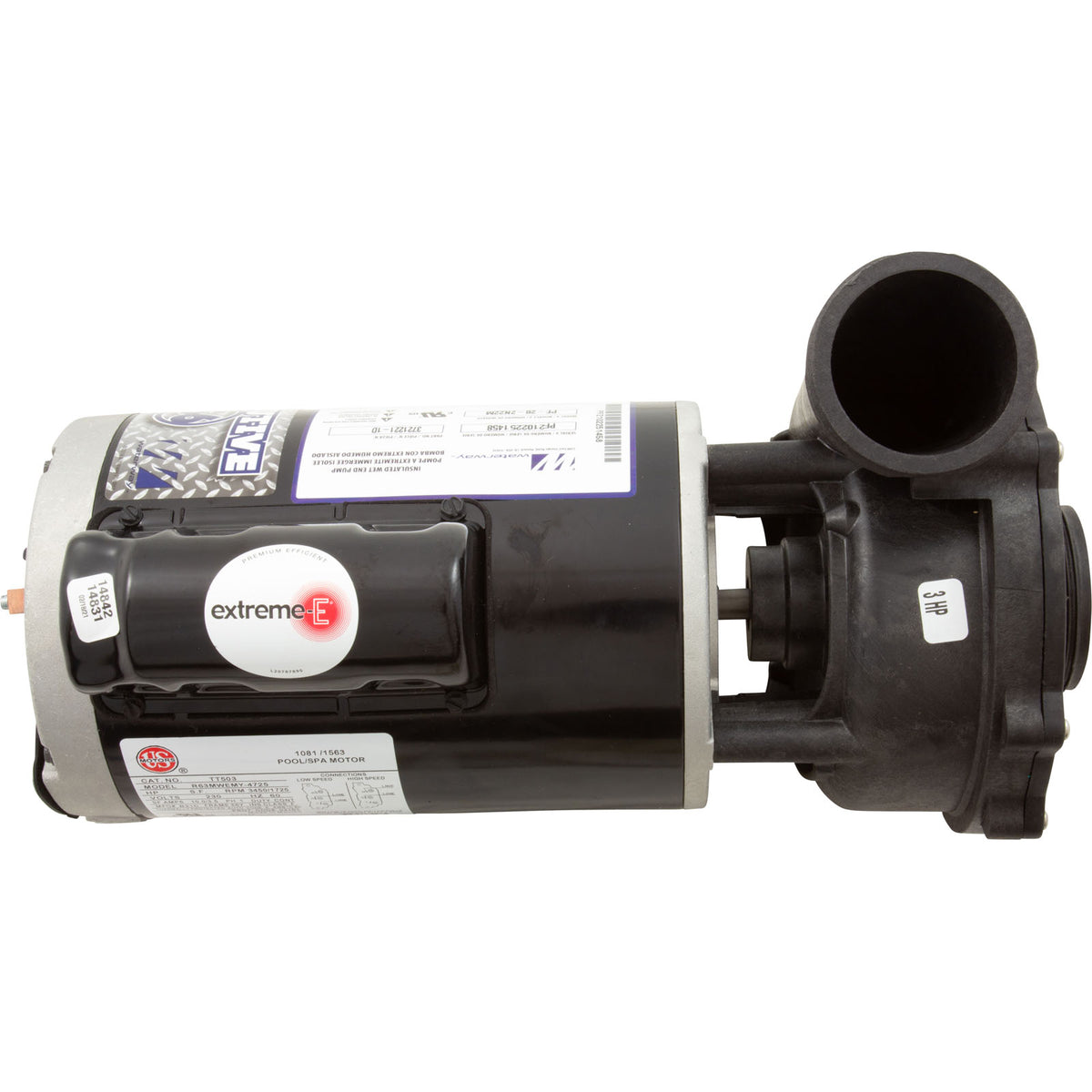 Pump, WW Exec, 3.0hp, 230v, 2-Speed, 56fr, 2", OEM