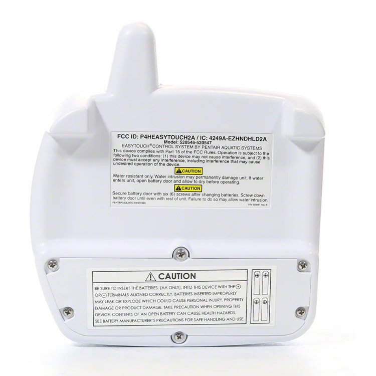 Wireless Remote, Pentair, EasyTouch, 8 Aux