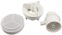 Suction Assembly, BWG, 2", 2-7/8"hs, 211 GPM, White, VGB