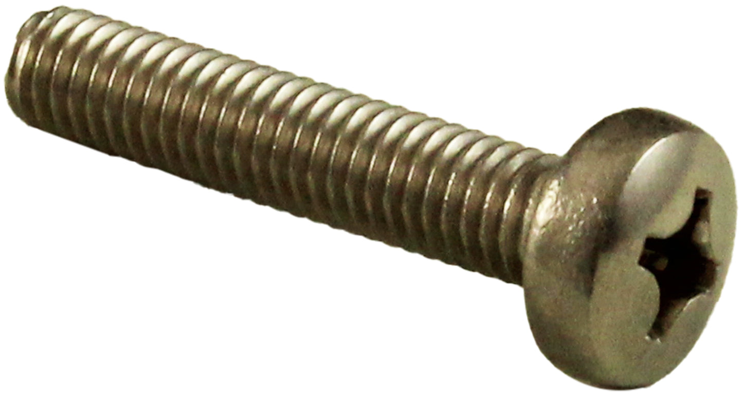 Boulon, Pentair 1-1/2" et vanne à montage supérieur/latéral, M6-1x30, Pan