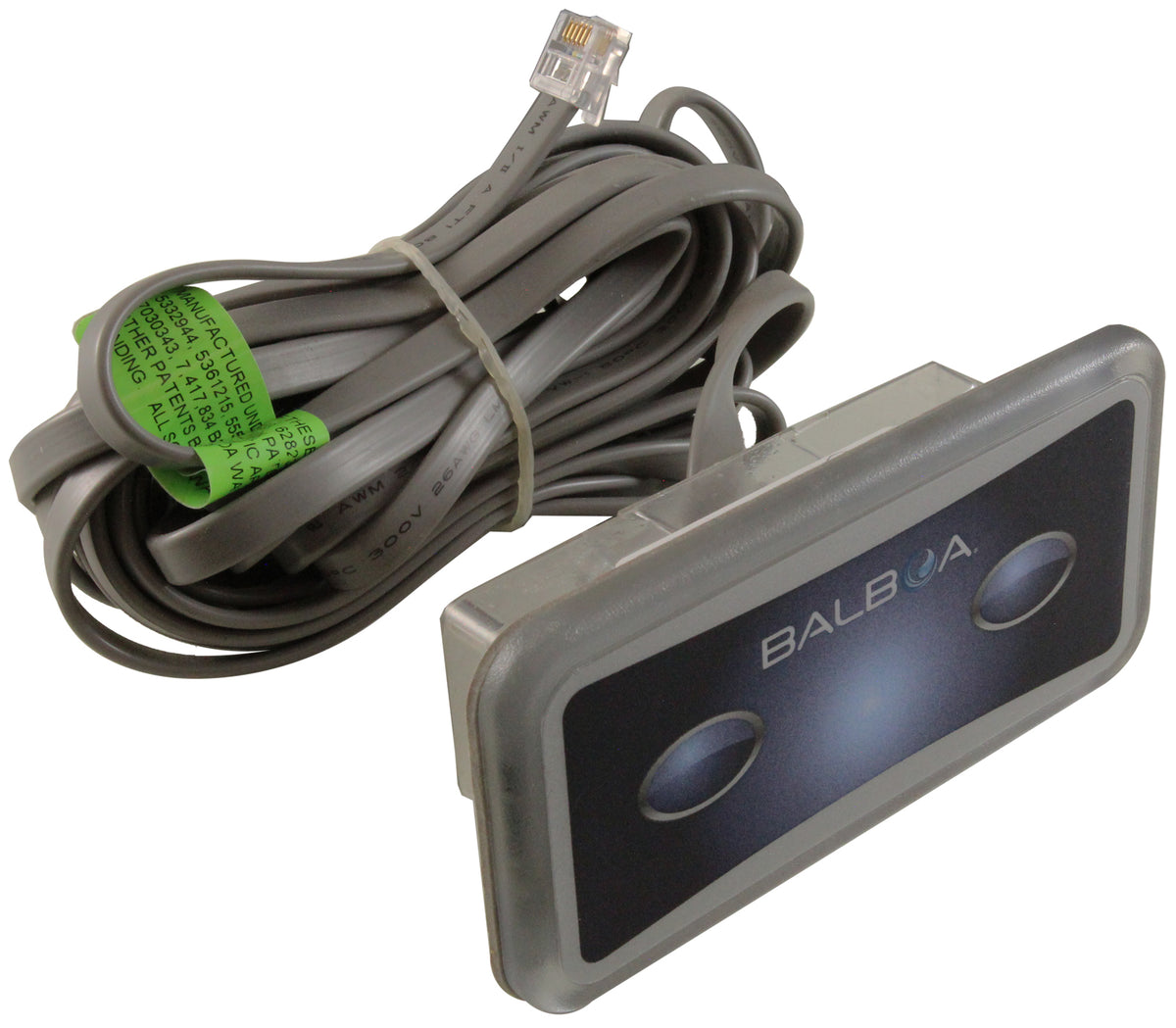 Topside, BWG Duplex, 2 Button Aux, 6 Conductor, 18ft Cord