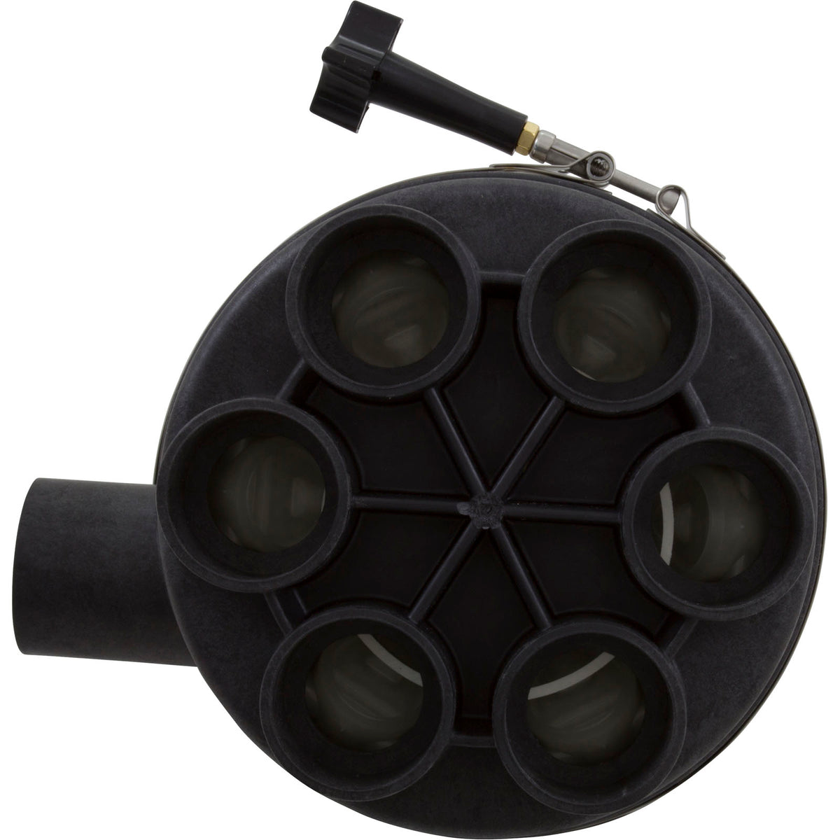 6 Port Low Profile 1/1/2" T-Valve