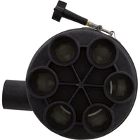 6 Port Low Profile 1/1/2" T-Valve