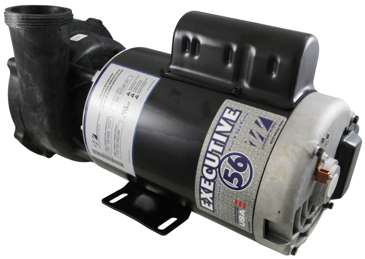 Pump, WW Executive, 4.0hp, 230V, 2-Spd, 56Fr, 2-1/2", 8ft Cord