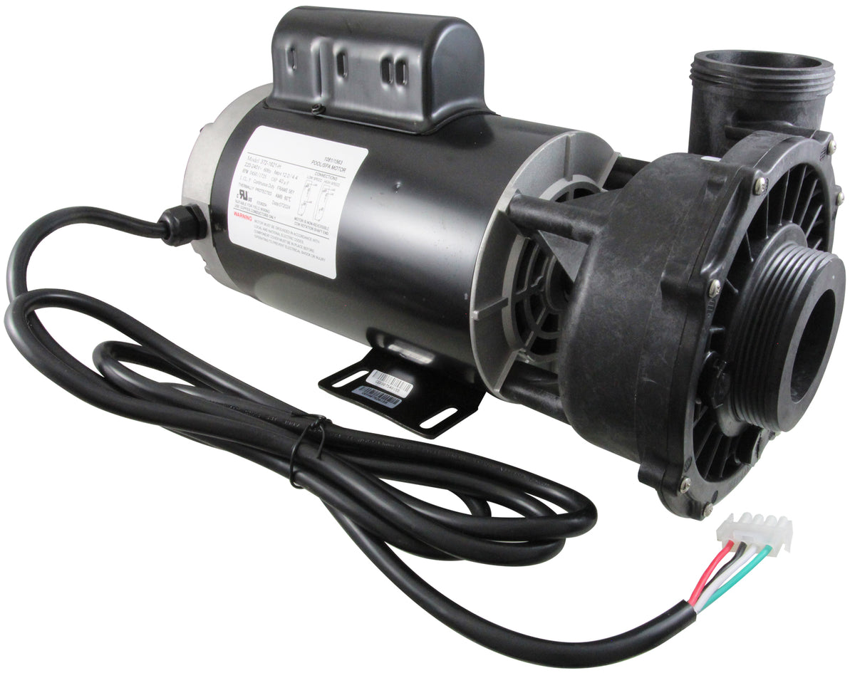 Pump, WW Executive, 4.0hp, 230V, 2-Spd, 56Fr, 2-1/2", 8ft Cord