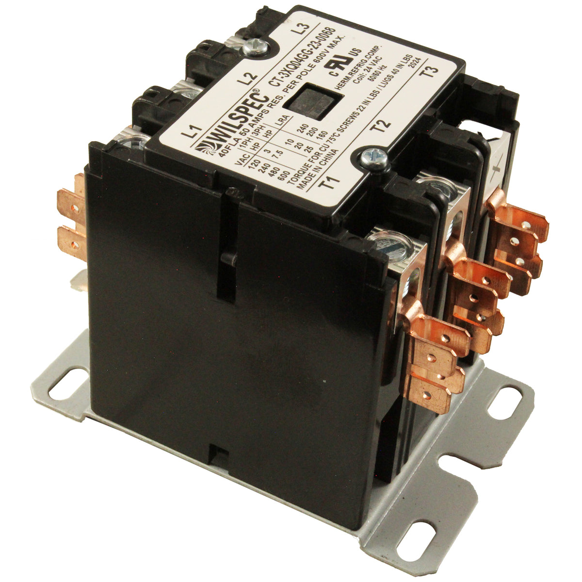 Contactor, Pentair UltraTemp, 3 Phase/1 Phase Post 2014