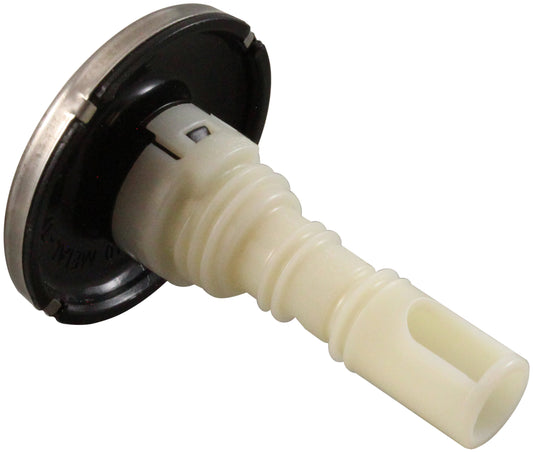 Jet Intl, WW Cluster Storm, 2" fd, doble rotor, liso, negro/acero inoxidable, rosca