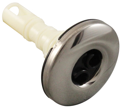 Jet Intl, WW Cluster Storm, 2"fd, Twin Roto, Smth, Blk/SS, Thd