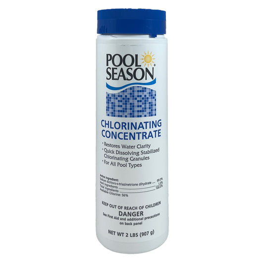 Bouteille de concentré de chloration Pool Season 47251300 de 2 lb