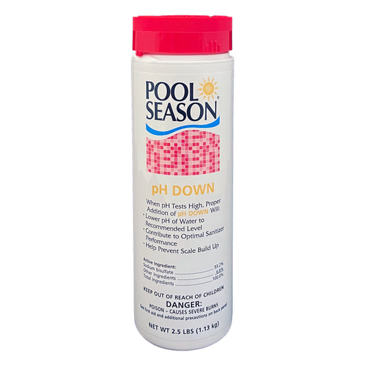 Pool Season 47251440 2.5 lbs Ph Down Bottle