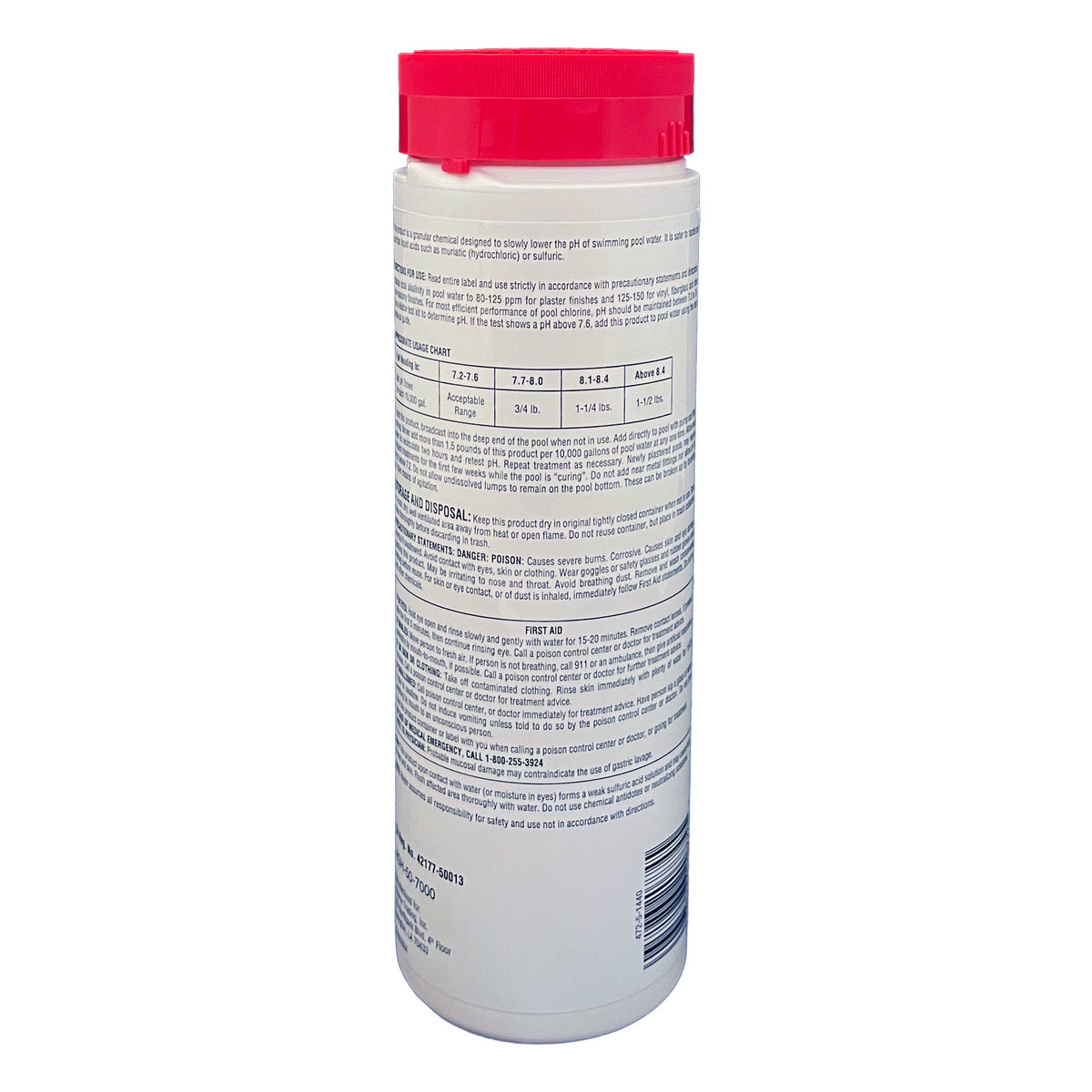 Pool Season 47251440 2.5 lbs Ph Down Bottle